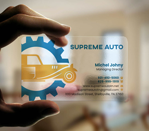 Business Card Design by INDIAN_Ashok for Supreme Auto LLC | Design: #29242159