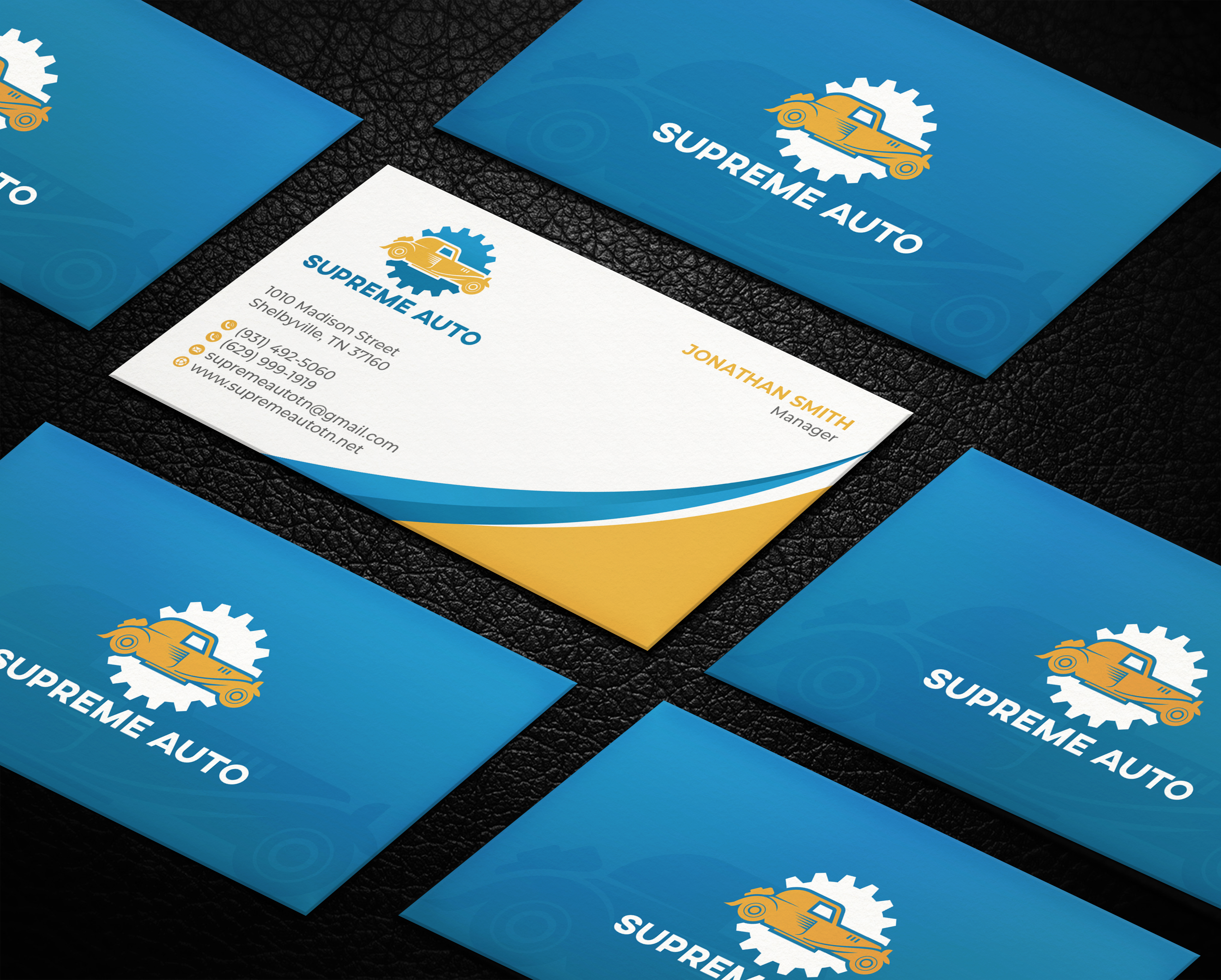 Design de Carte de Visite par LAXMI DESIGNHUB pour Supreme Auto LLC | Design #29243233