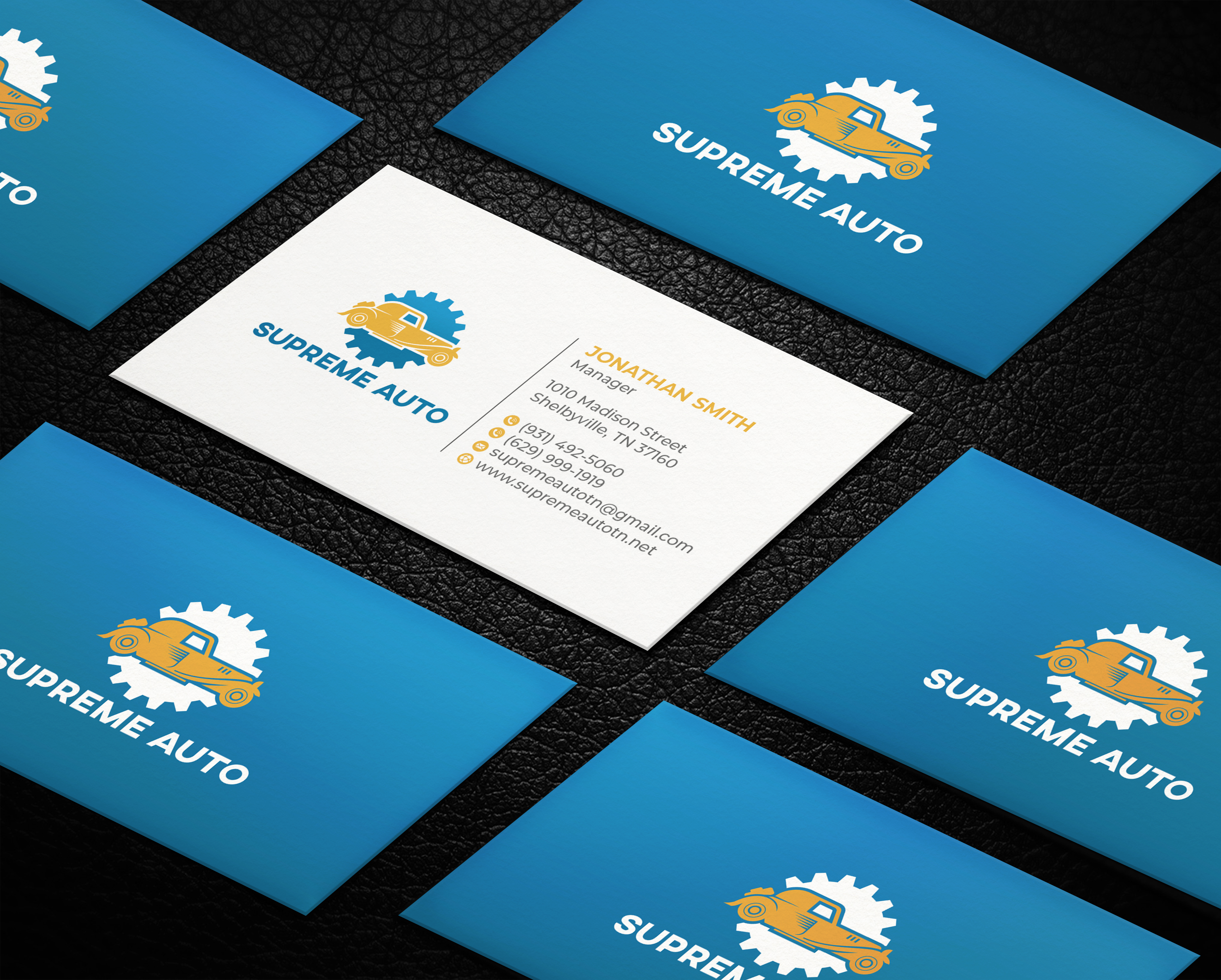 Design de Carte de Visite par LAXMI DESIGNHUB pour Supreme Auto LLC | Design #29243235