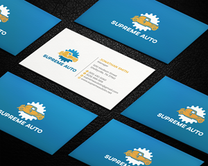 Business Card Design by LAXMI DESIGNHUB for Supreme Auto LLC | Design: #29243235