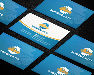 Business Card Design by LAXMI DESIGNHUB for Supreme Auto LLC | Design: #29243250