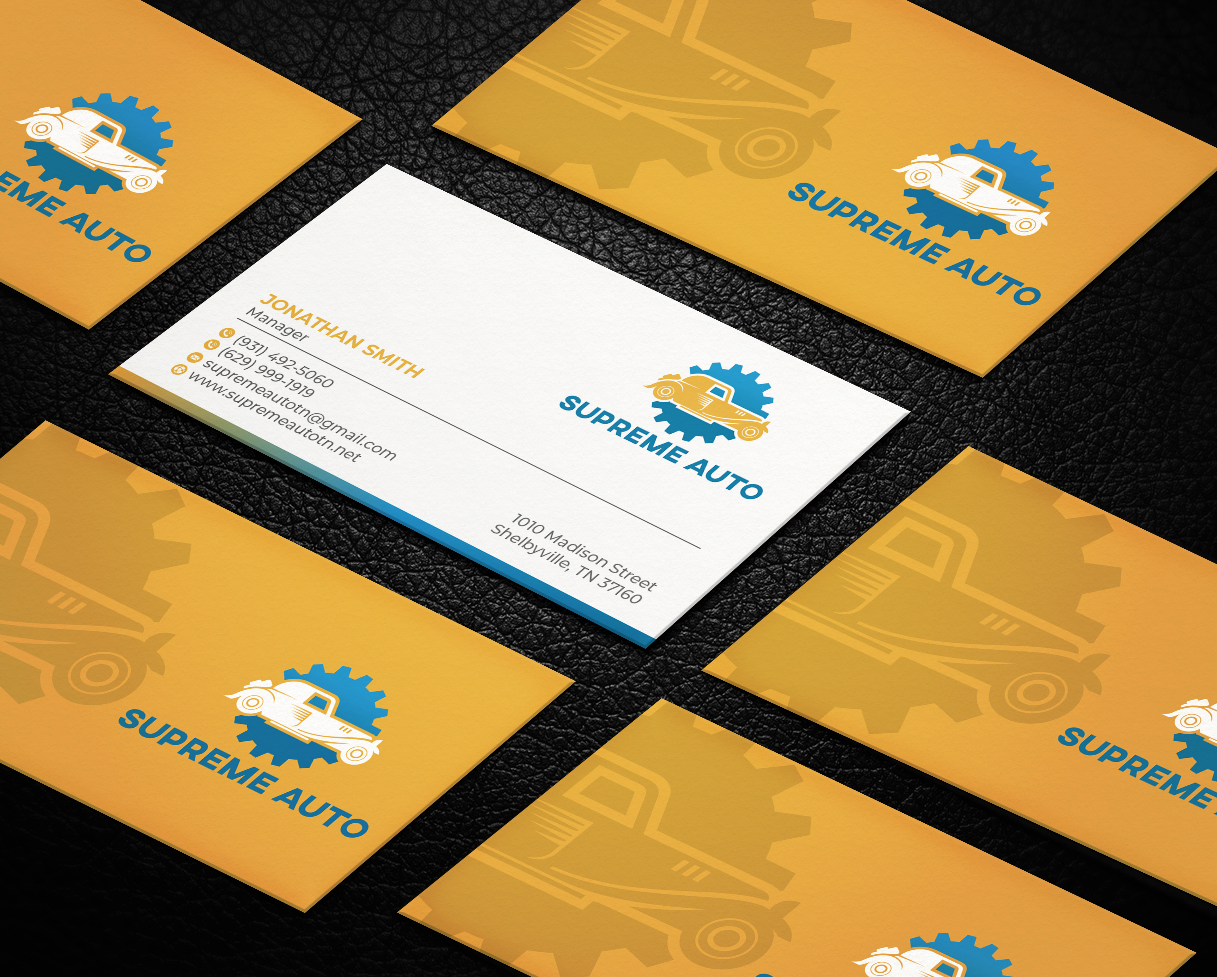Design de Carte de Visite par LAXMI DESIGNHUB pour Supreme Auto LLC | Design #29243254