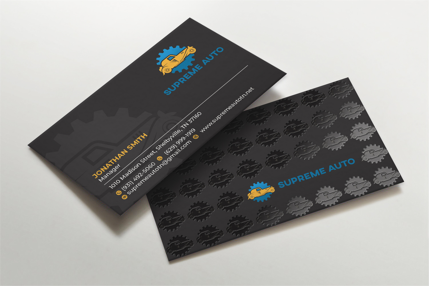 Design de Carte de Visite par LAXMI DESIGNHUB pour Supreme Auto LLC | Design #29244407