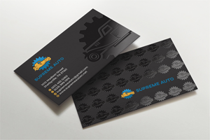 Business Card Design by LAXMI DESIGNHUB for Supreme Auto LLC | Design: #29244408
