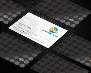 Business Card Design by LAXMI DESIGNHUB for Supreme Auto LLC | Design: #29244409