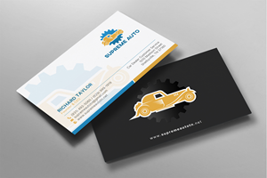 Business Card Design by chandrayaan.creative for Supreme Auto LLC | Design: #29242063
