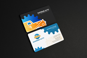 Business Card Design by chandrayaan.creative for Supreme Auto LLC | Design: #29242070