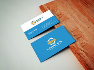 Business Card Design by 3Guys for Supreme Auto LLC | Design: #29245857