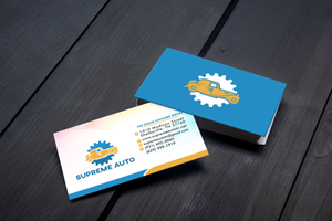 Business Card Design by aexoagency for Supreme Auto LLC | Design: #29241076