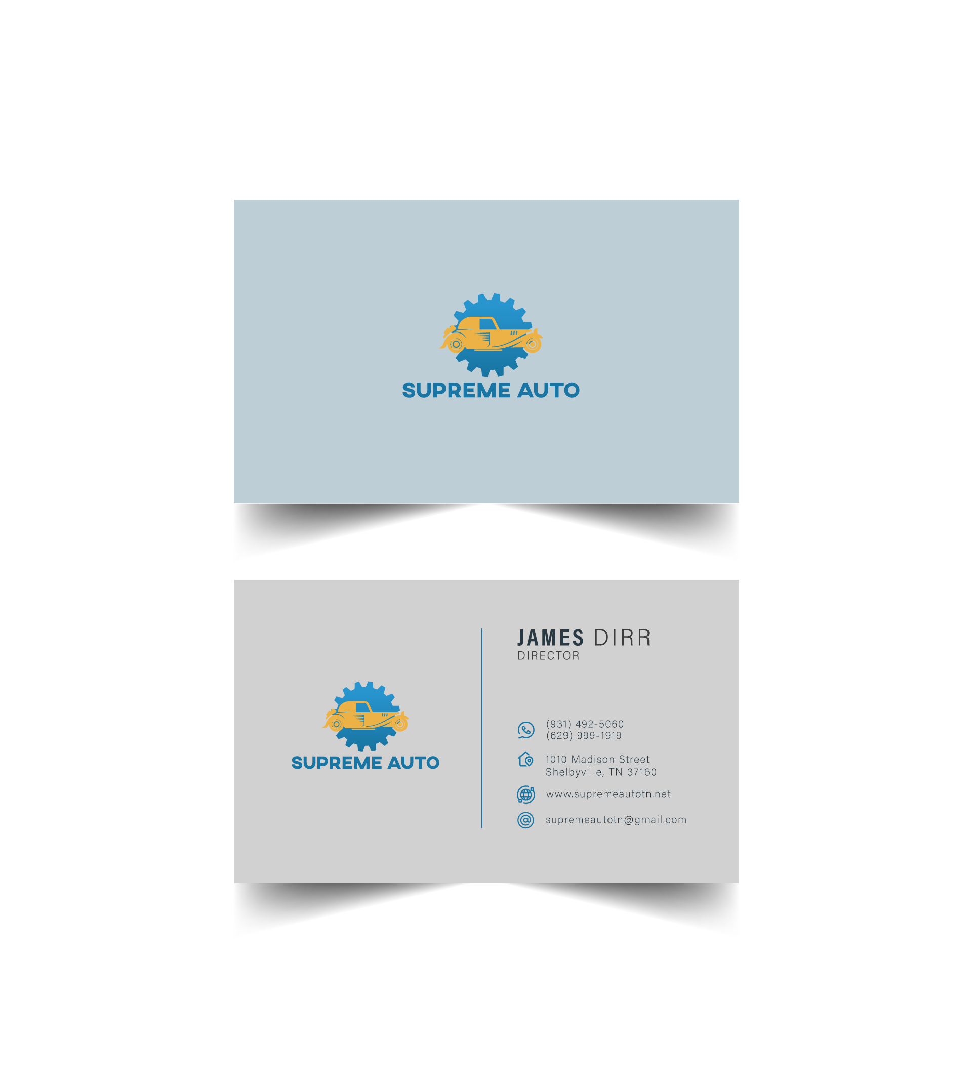 Design de Carte de Visite par MV_0 pour Supreme Auto LLC | Design #29272872