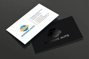 Business Card Design by DesignShout for Supreme Auto LLC | Design: #29256355