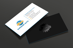 Business Card Design by DesignShout for Supreme Auto LLC | Design: #29256356