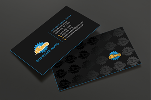 Business Card Design by DesignShout for Supreme Auto LLC | Design: #29256391