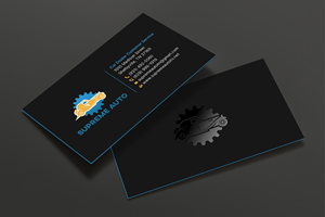 Business Card Design by DesignShout for Supreme Auto LLC | Design: #29256393