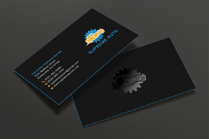 Business Card Design by DesignShout for Supreme Auto LLC | Design: #29256530