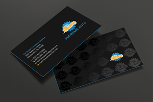 Business Card Design by DesignShout for Supreme Auto LLC | Design: #29256532