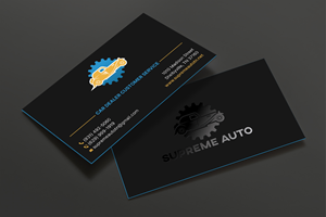 Business Card Design by DesignShout for Supreme Auto LLC | Design: #29256822