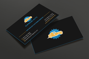 Business Card Design by DesignShout for Supreme Auto LLC | Design: #29256825