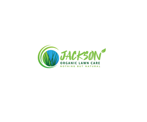 Jackson Organic Lawn Care    “Nothing but Natural” | Logo Design by GreenLamp