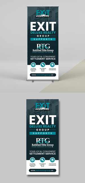 For 33"x 81" Retractable Banner - Ratified Title