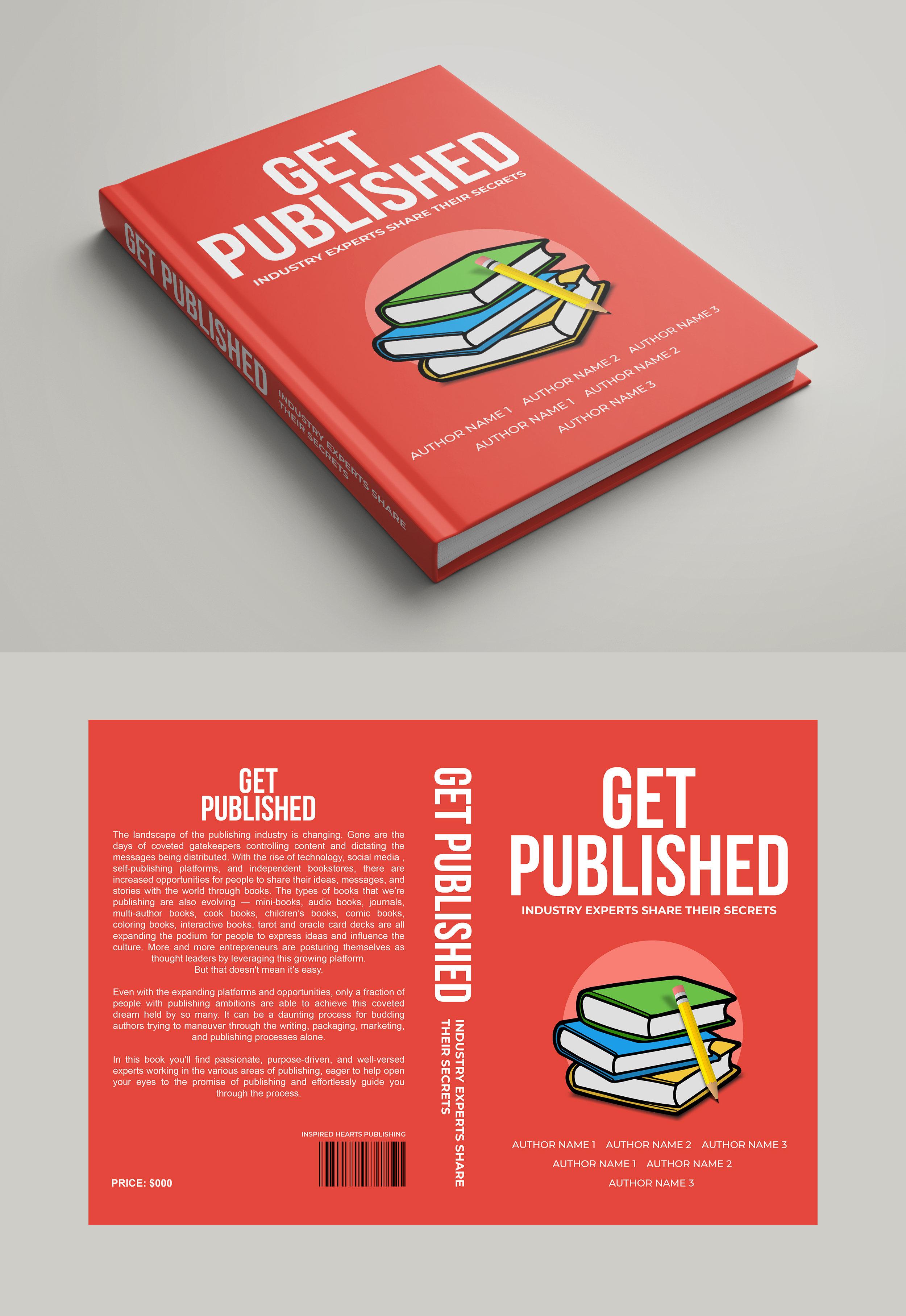 Diseño de portada de libro por Graphic Storm para este proyecto | Diseño #29254311