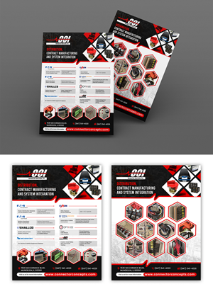 Connector Concepts Line Card  | Diseño de Flyer por ZeneFashions