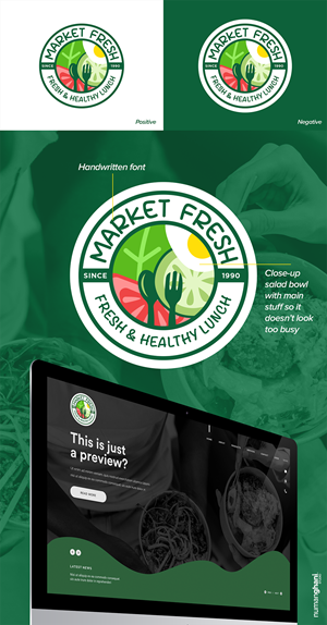 Graphic Design by Numan Ghani Studio for Market Fresh | Design: #29261166