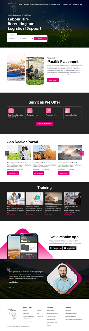 Diseño Web por sai.designer87 para este proyecto | Diseño #29272496