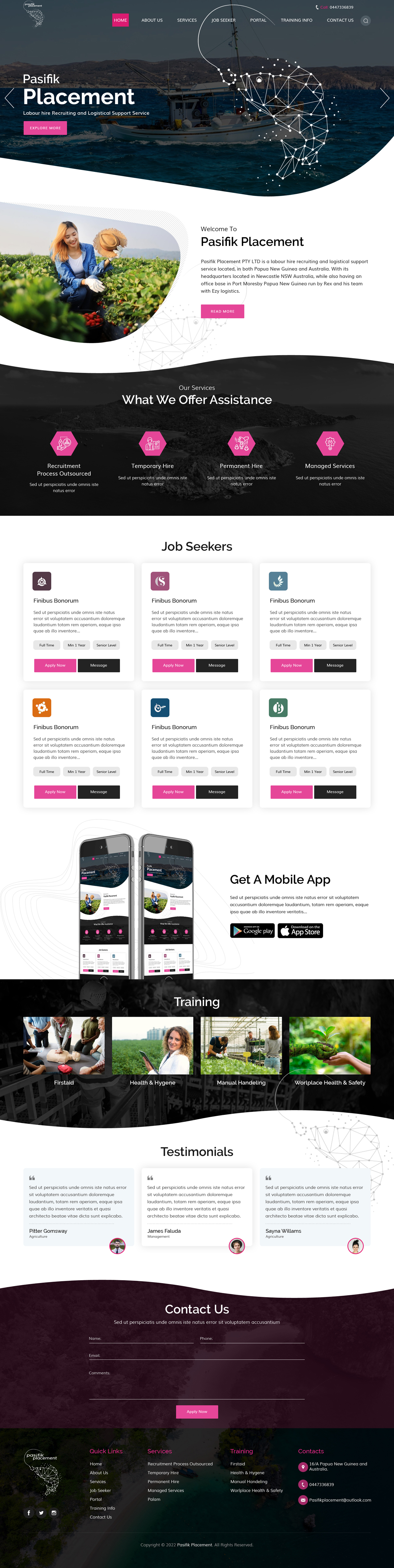 Web Design by sai.designer87 for this project | Design #29272505