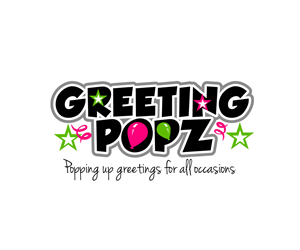 Greeting Popz | Diseño de Logo por Ansh Design