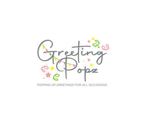 Greeting Popz | Diseño de Logo por Ansh Design