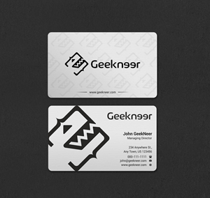 Business Card for a recruitment agency specializing in engineers and geeks. | Business Card Design by INDIAN_Ashok