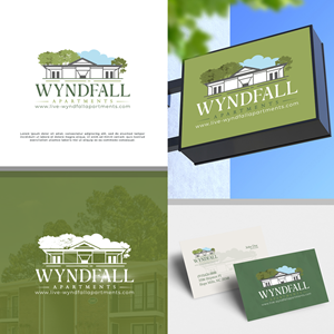 Wyndfall Apartments | Logo Design by ivan