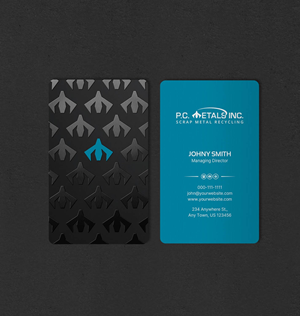 Scrap Metal Recycling | Diseño de Tarjeta de Presentación por INDIAN_Ashok