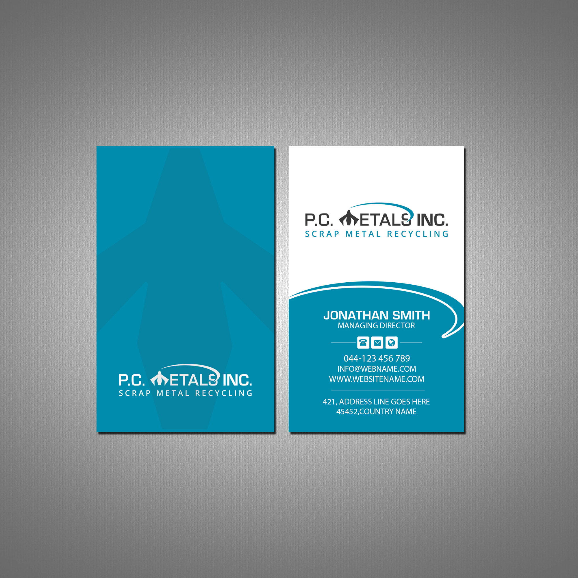 Business Card Design by Creations Box 2015 for this project | Design #29264898