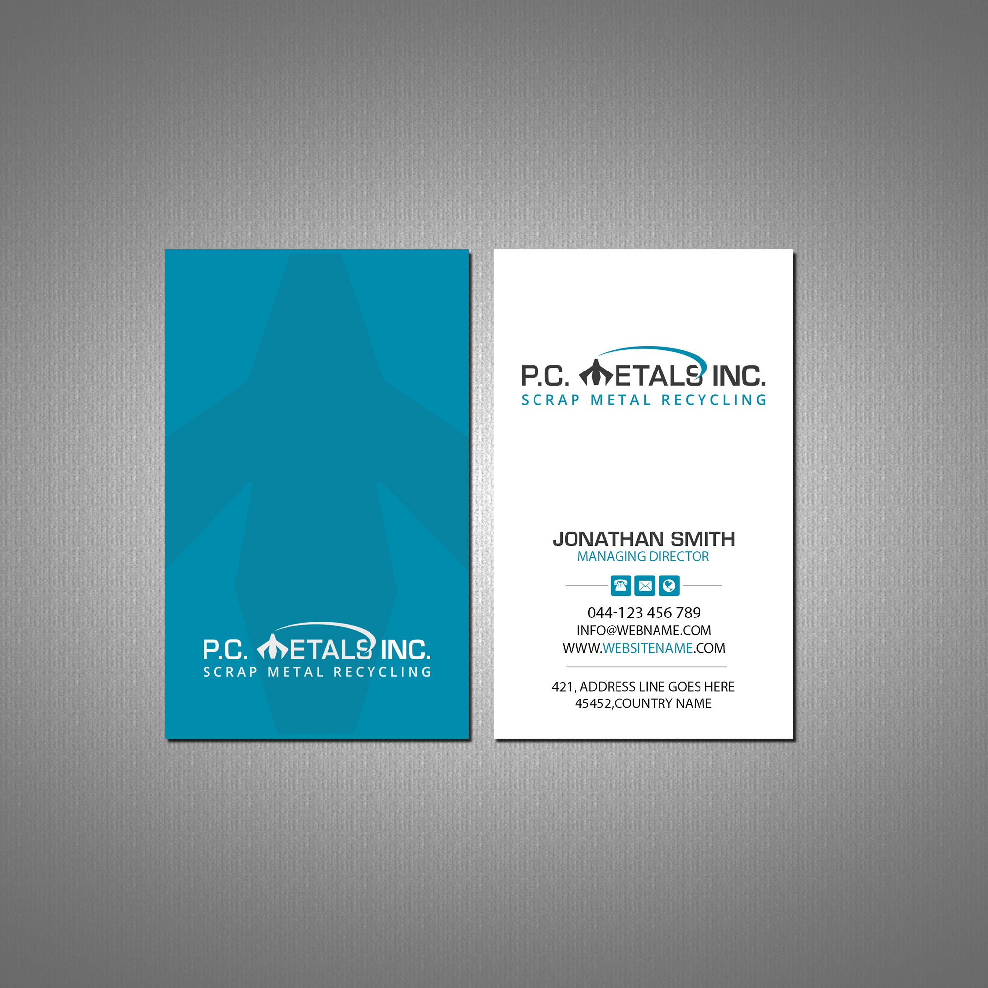 Business Card Design by Creations Box 2015 for this project | Design #29264899