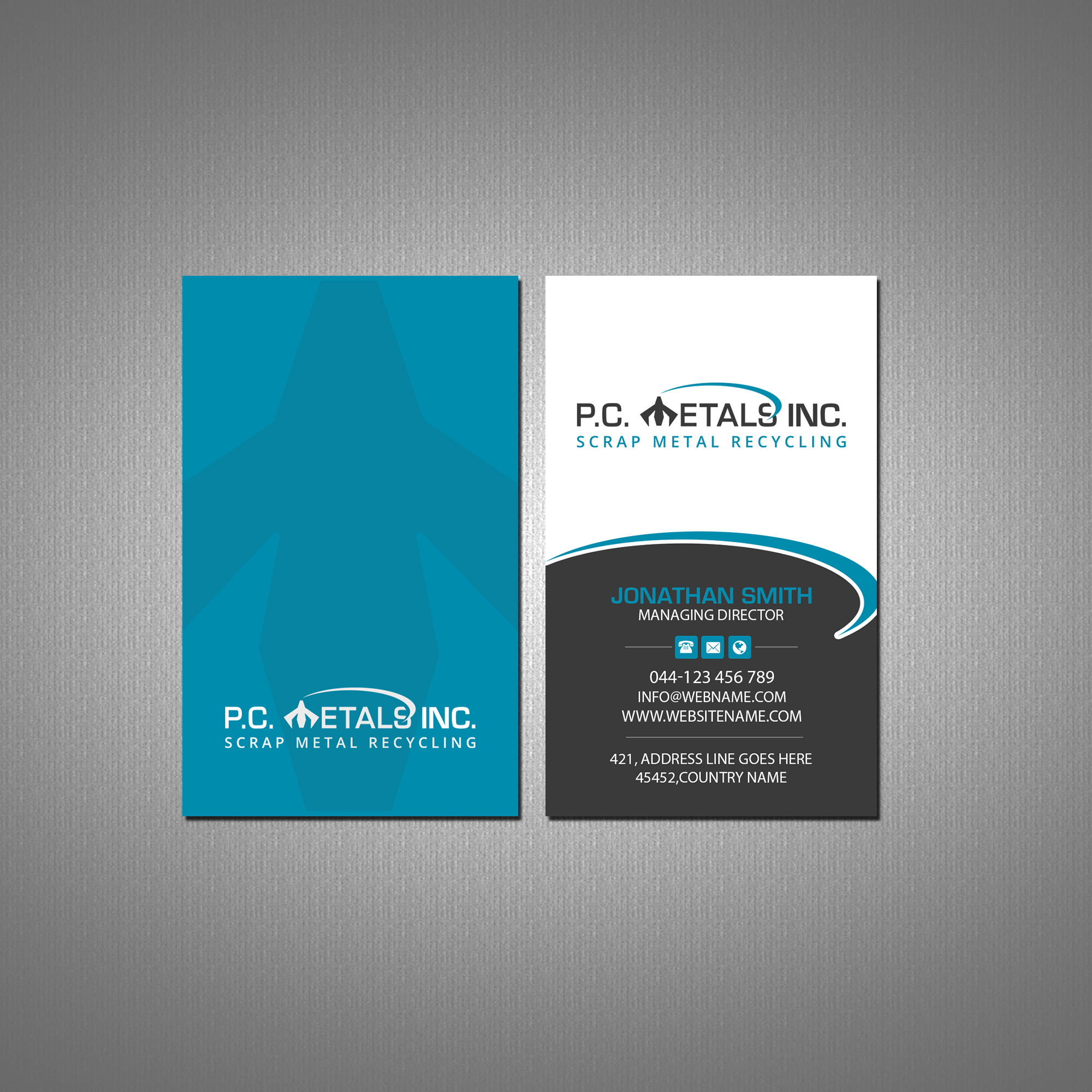 Business Card Design by Creations Box 2015 for this project | Design #29265462