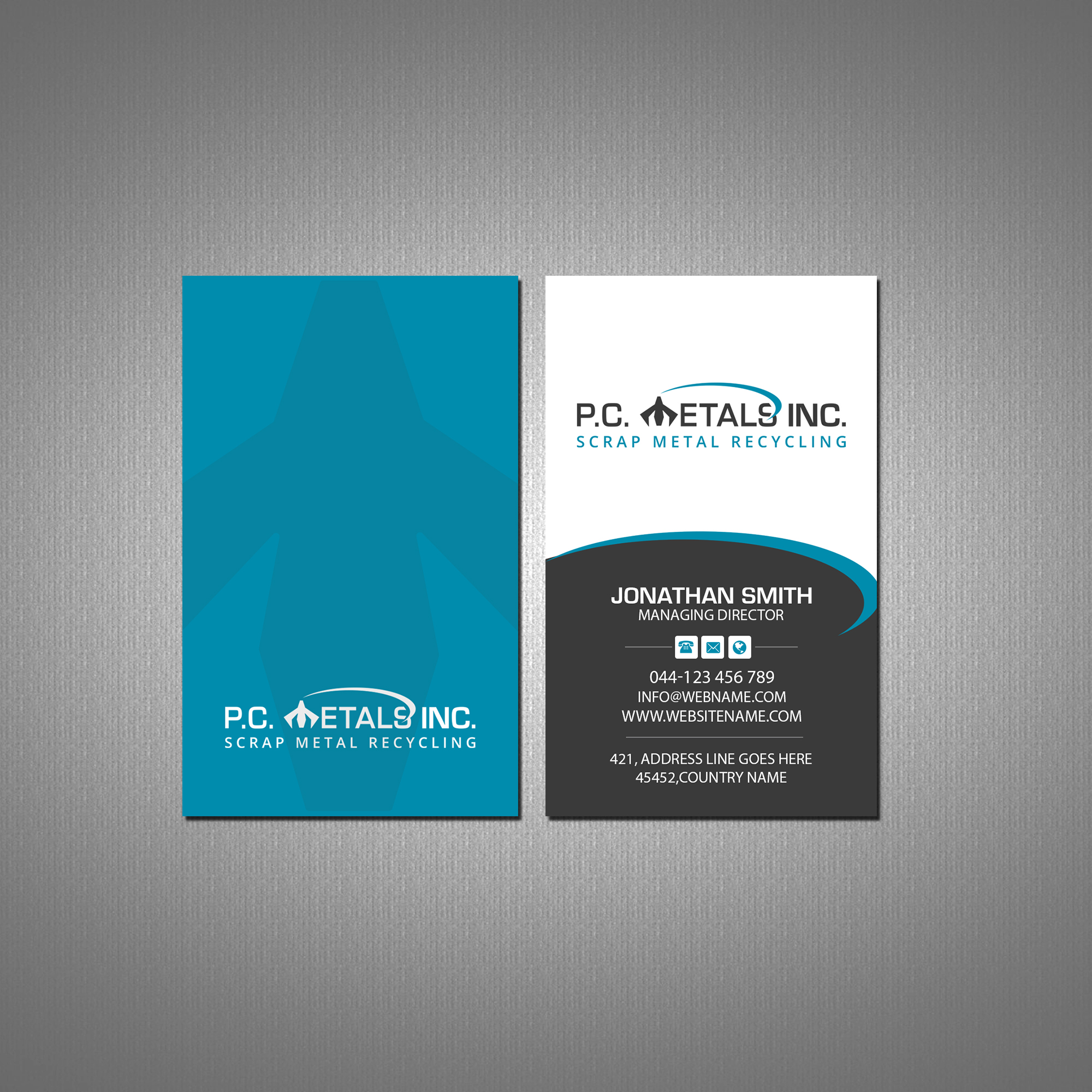 Business Card Design by Creations Box 2015 for this project | Design #29265463