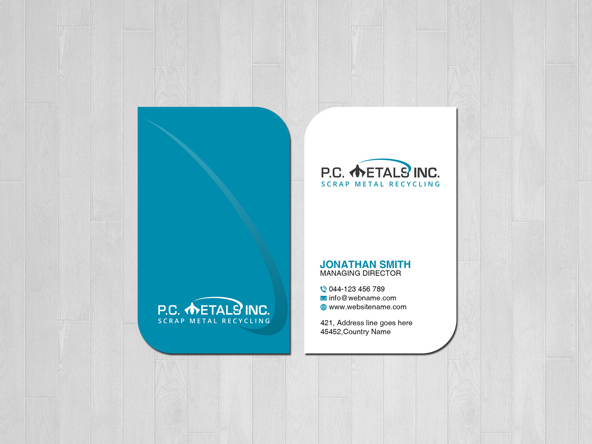 Business Card Design by Creations Box 2015 for this project | Design #29265473