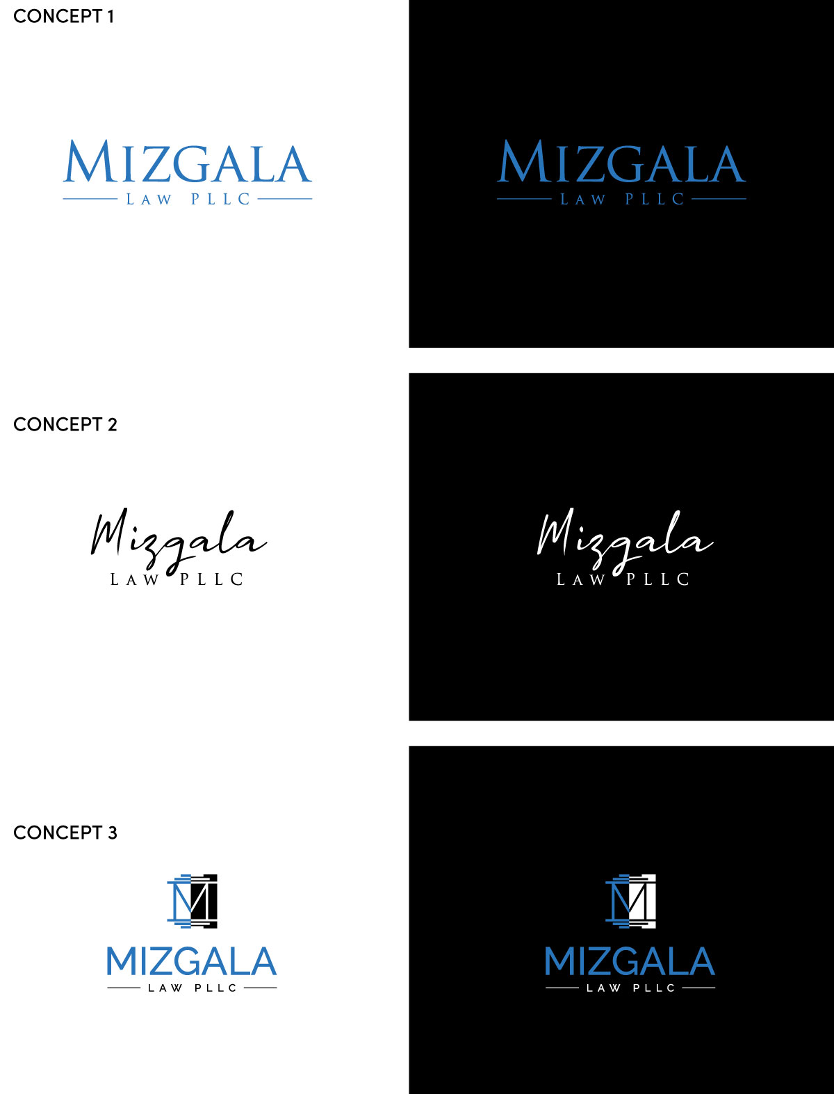 Logo Design by RS_Design for Mizgala Law PLLC | Design #29259963