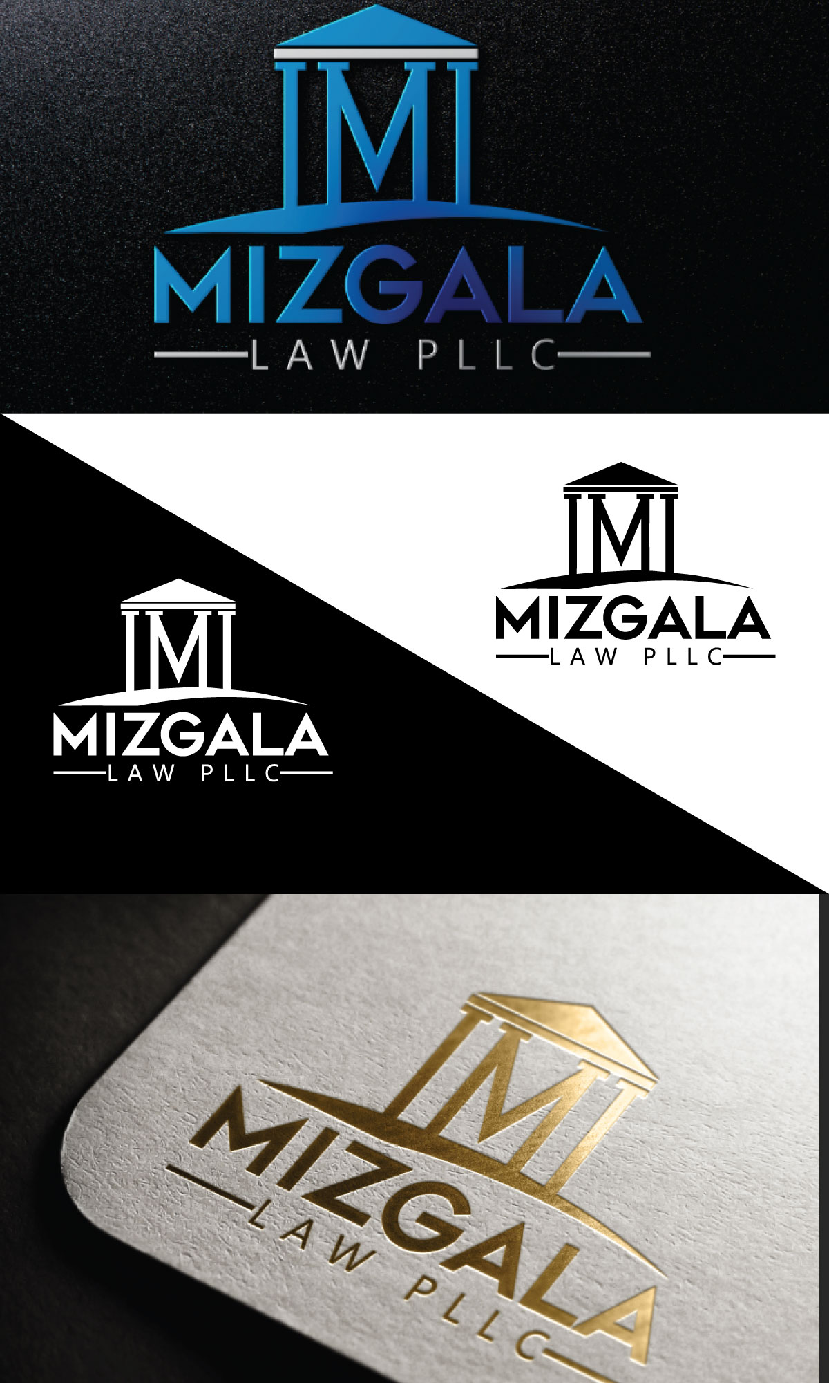 Logo Design by MANIK 42 for Mizgala Law PLLC | Design #29264864
