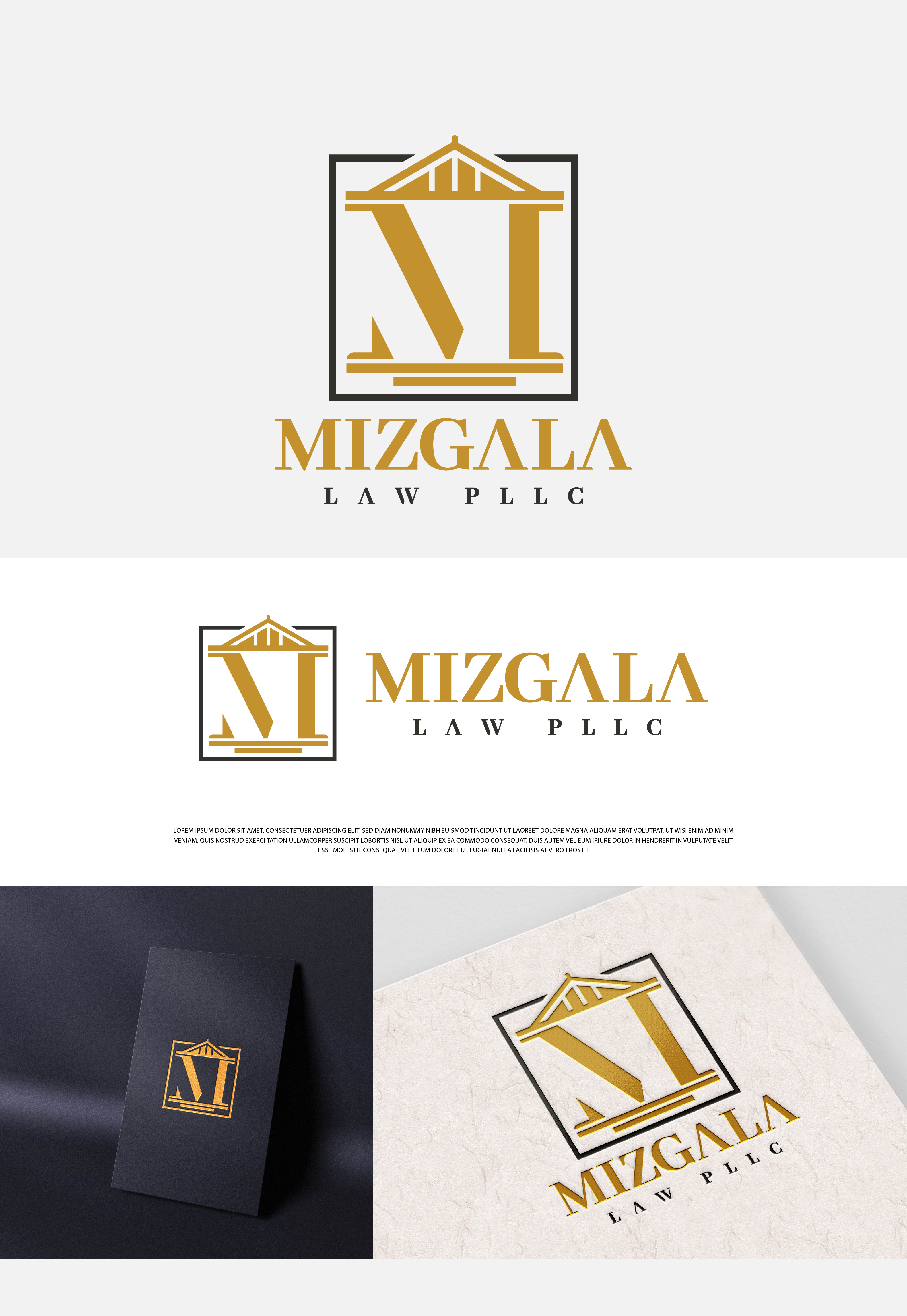 Logo Design by one1.fz for Mizgala Law PLLC | Design #29256991
