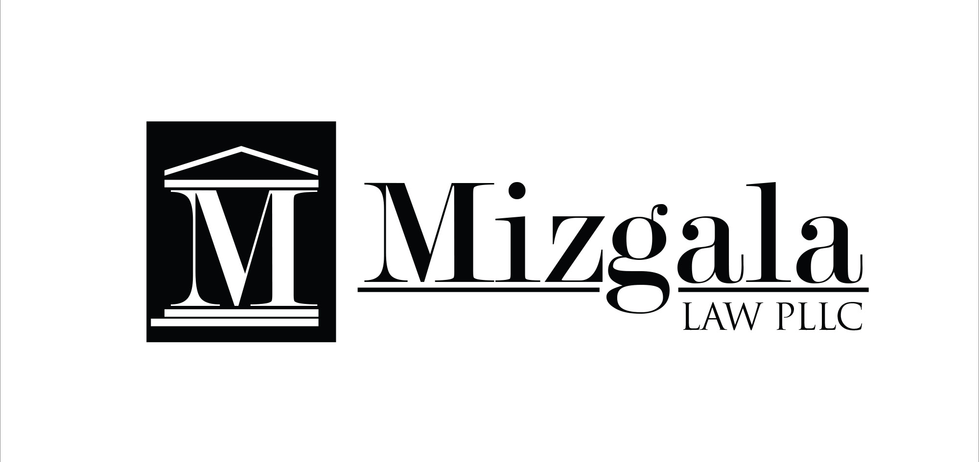 Diseño de Logo por tincee78 para Mizgala Law PLLC | Diseño #29260635