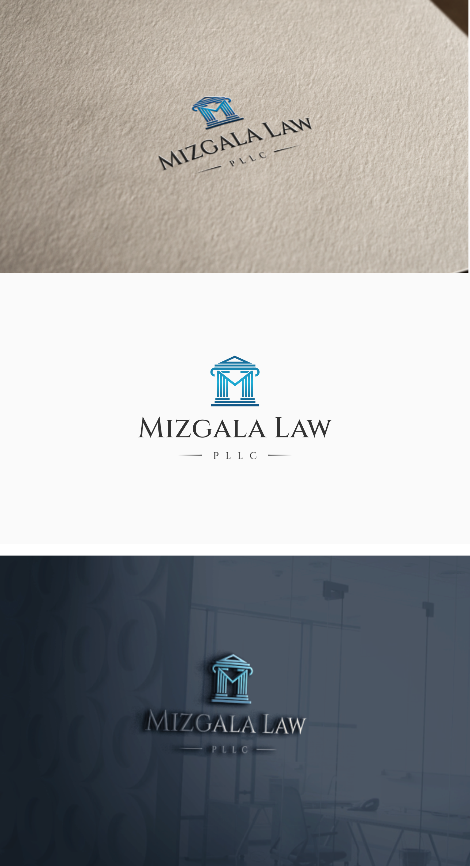 Logo Design by *mary for Mizgala Law PLLC | Design #29258934