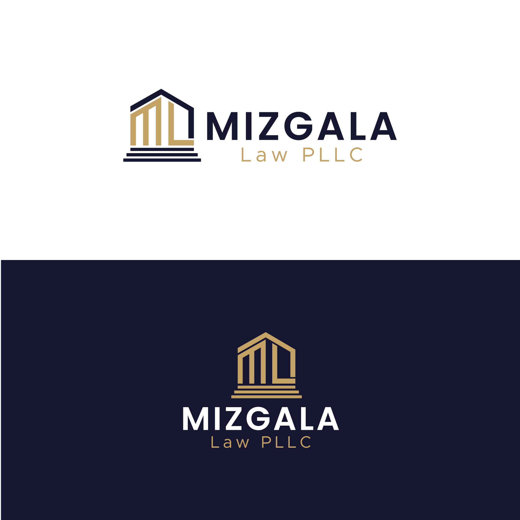 Logo Design by Zak deZign for Mizgala Law PLLC | Design #29256579