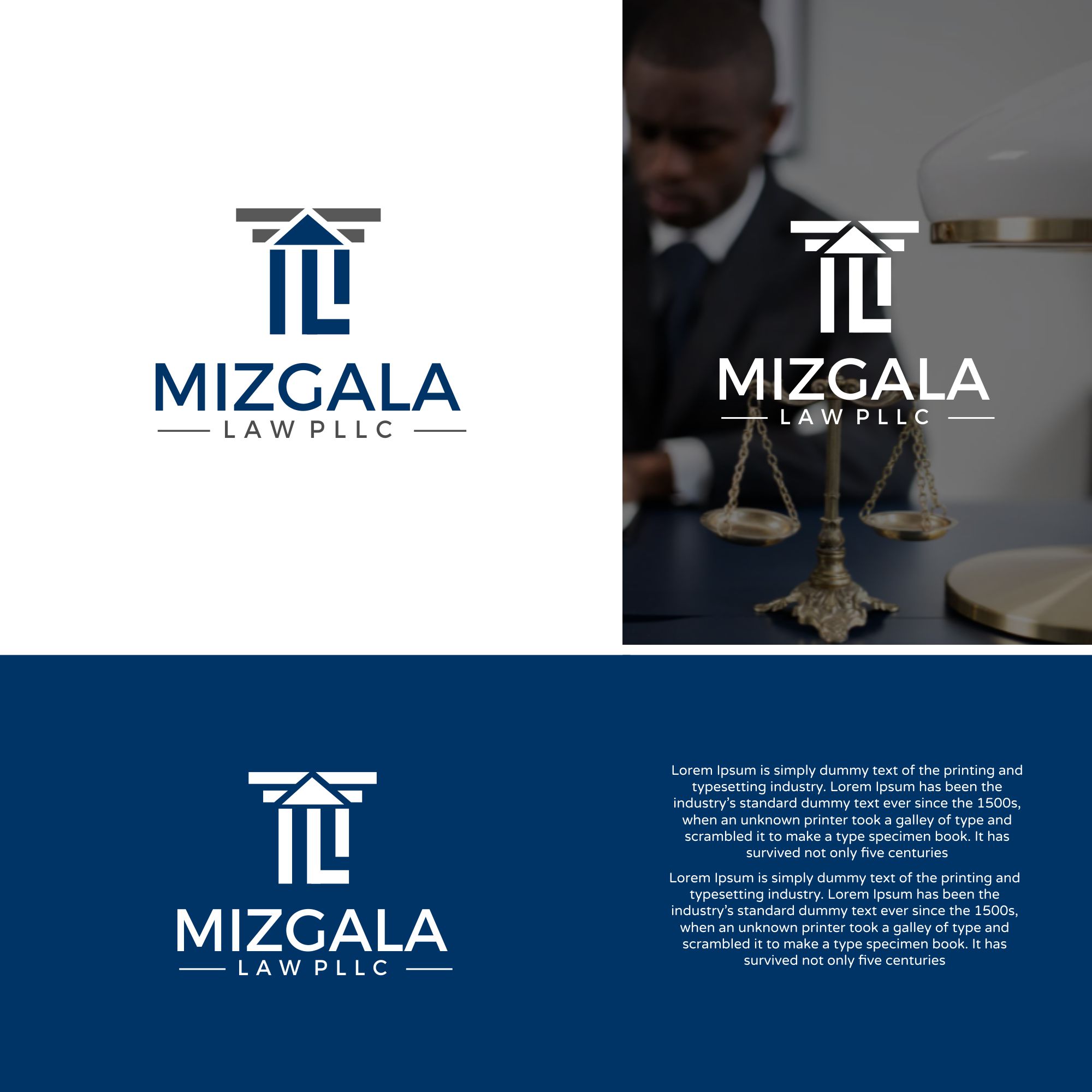 Logo Design by SigmaStudio for Mizgala Law PLLC | Design #29265427