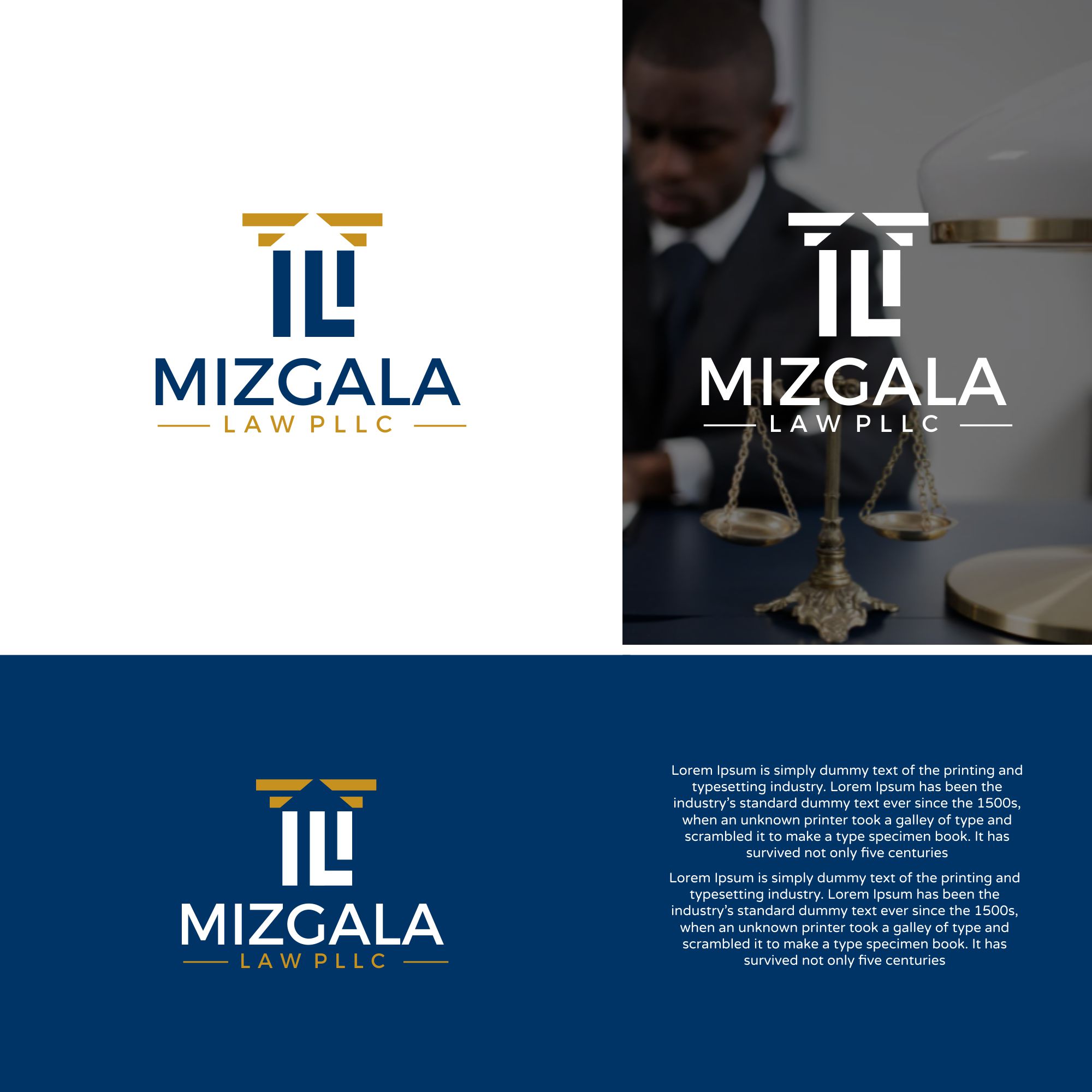 Logo Design by SigmaStudio for Mizgala Law PLLC | Design #29265428