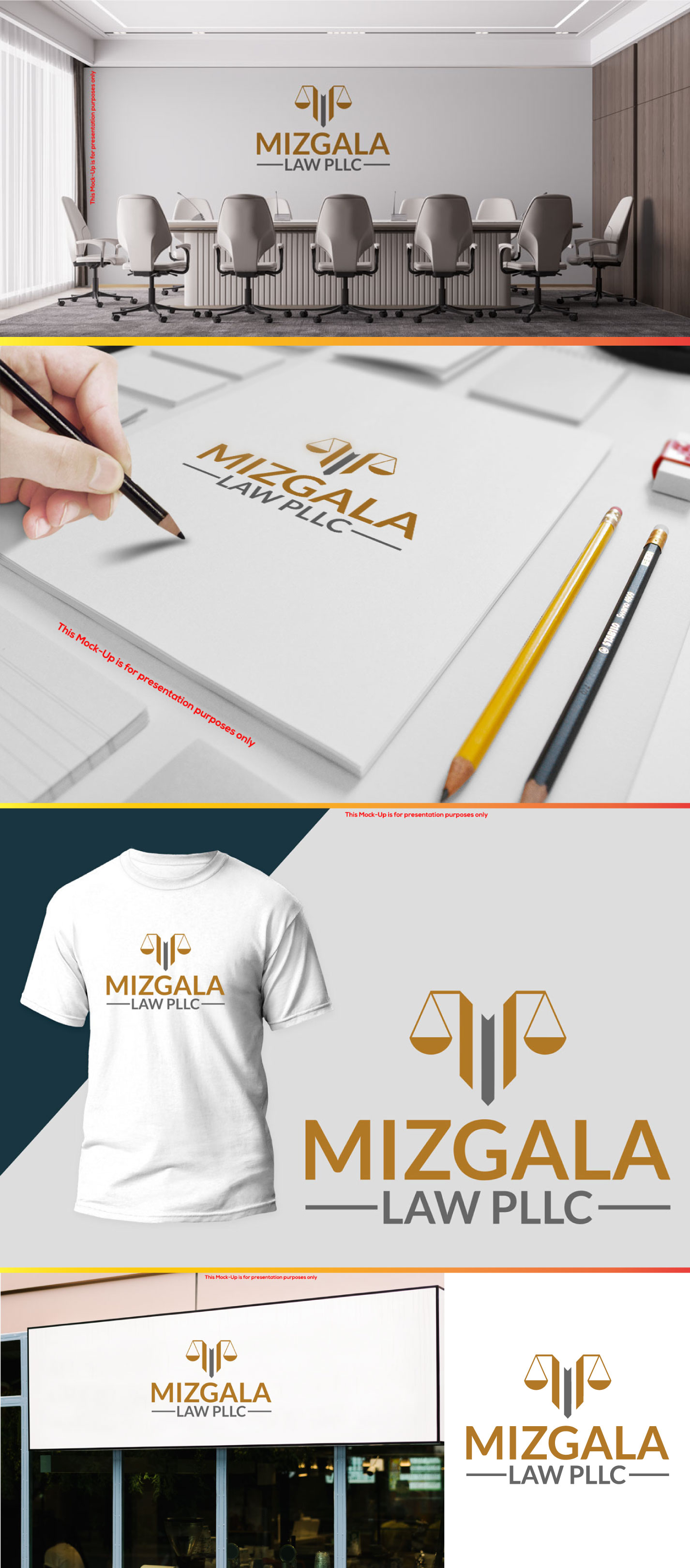 Logo Design by woldiston for Mizgala Law PLLC | Design: #29261697