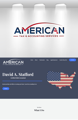Logo Design by kikostora for American Tax and Accounting Services | Design: #29270035