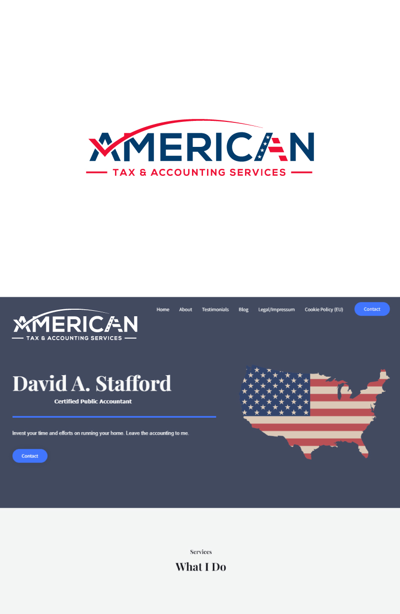 Logo Design by kikostora for American Tax and Accounting Services | Design: #29272479